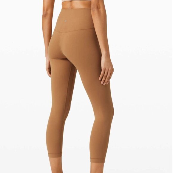 Lululemon Align Crop *21" Saddle Brown - Picture 6 of 6